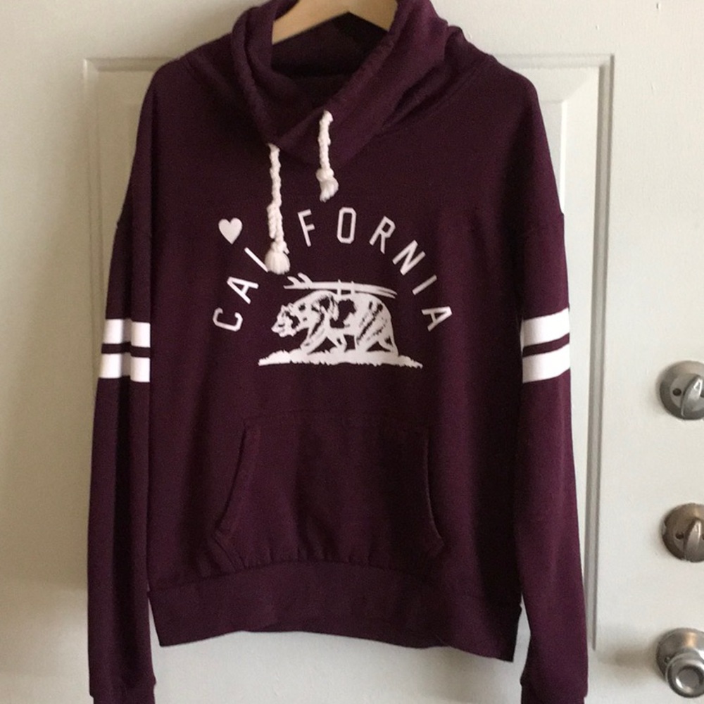 Funnel Neck Varsity Style Shirt 108